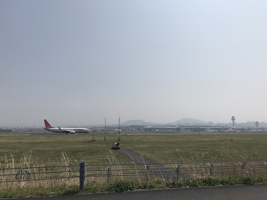 옛 정뜨르비행장 터(현 제주국제공항)