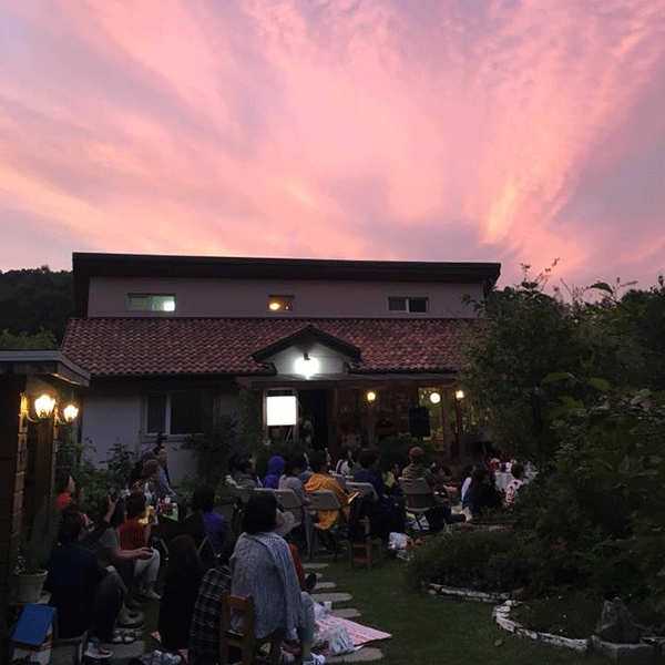숲속작은책방 북콘서트 풍경 