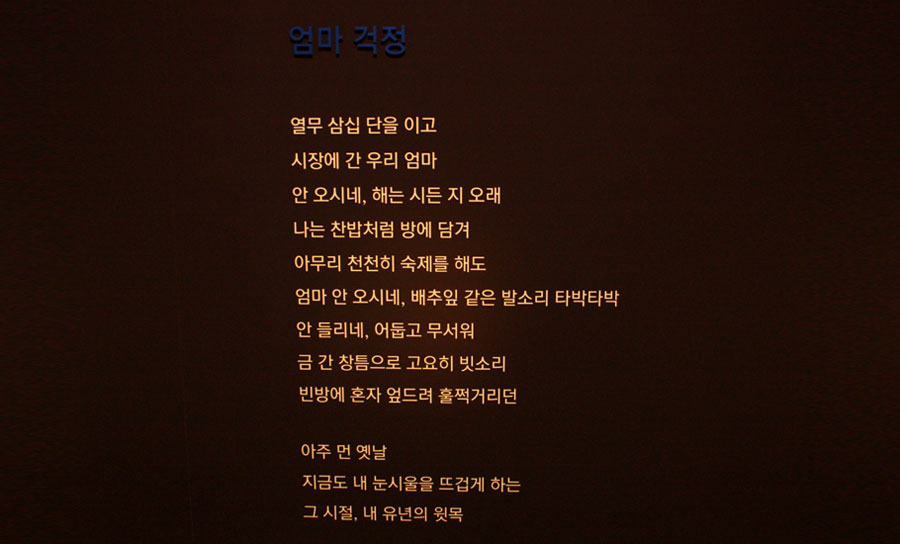 기형도 엄마 걱정