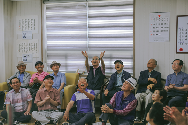 버블쇼 장면