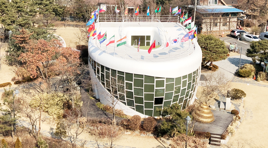 변기모양의 해우재 박물관