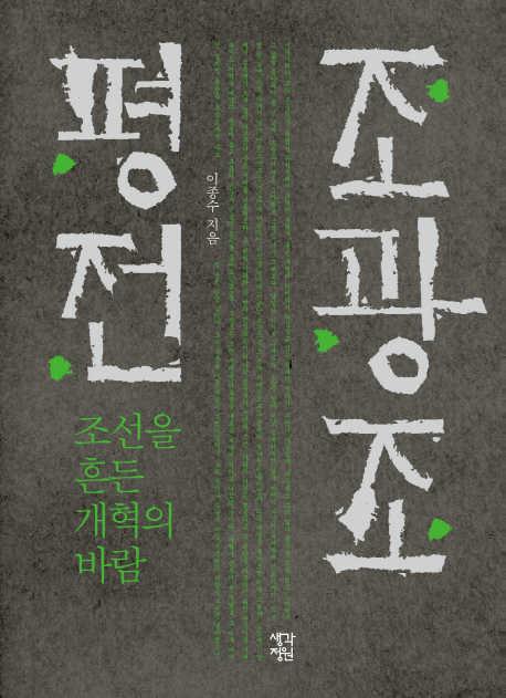 조광조 평전 이종수 지음 조선을 흔든 개혁의 바람 생각정원