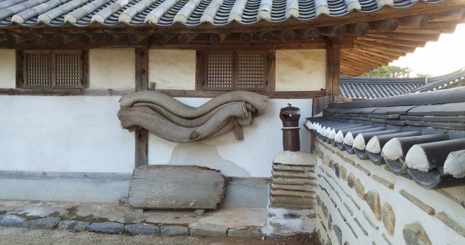 홍성 갈산 김좌진 장군 생가 안마당 시렁
