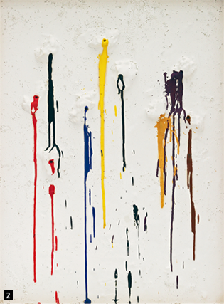 니키 드 생팔(Niki de Saint-Phalle), 슈팅페인팅/변주 제64번(Karabinerbild / Variante ’64)