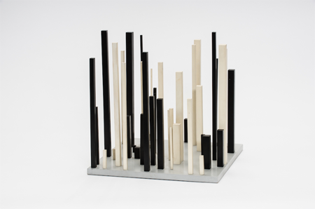 만프레트 모어(Manfred Mohr) 컴퓨터 조각 제1번(Computer Sculpture I (P-003))