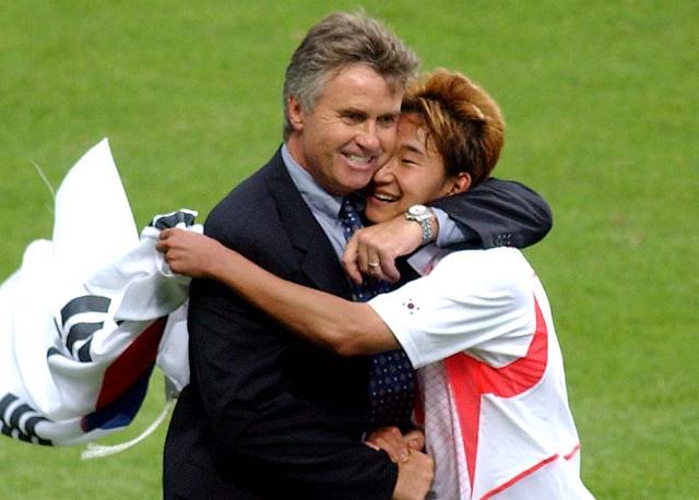 2002년 월드컵 당시 히딩크 감독 출처 연합뉴스
