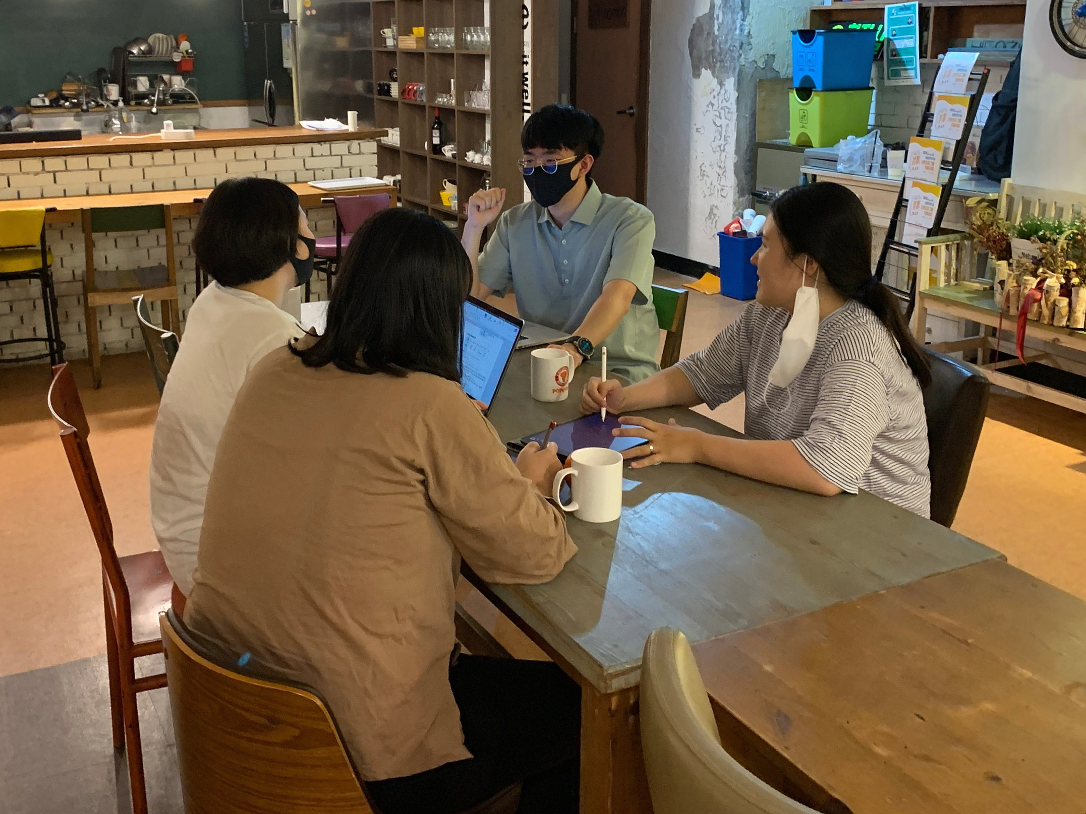 프로그램 진행 장면