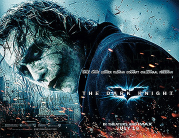ⓒWarner bros., 2008. 다크 나이트』는 선(배트맨)이 있어야 완전해지는 악(조커)의 초상을 그려낸 작품이다.