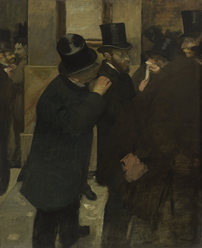에드가 드가(Edgar Degas)의 증권거래소에서의 초상(Portraits, à la Bourse)