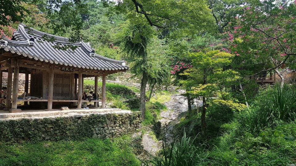 광풍각과 계곡, 자연이 그림처럼 아름답다 