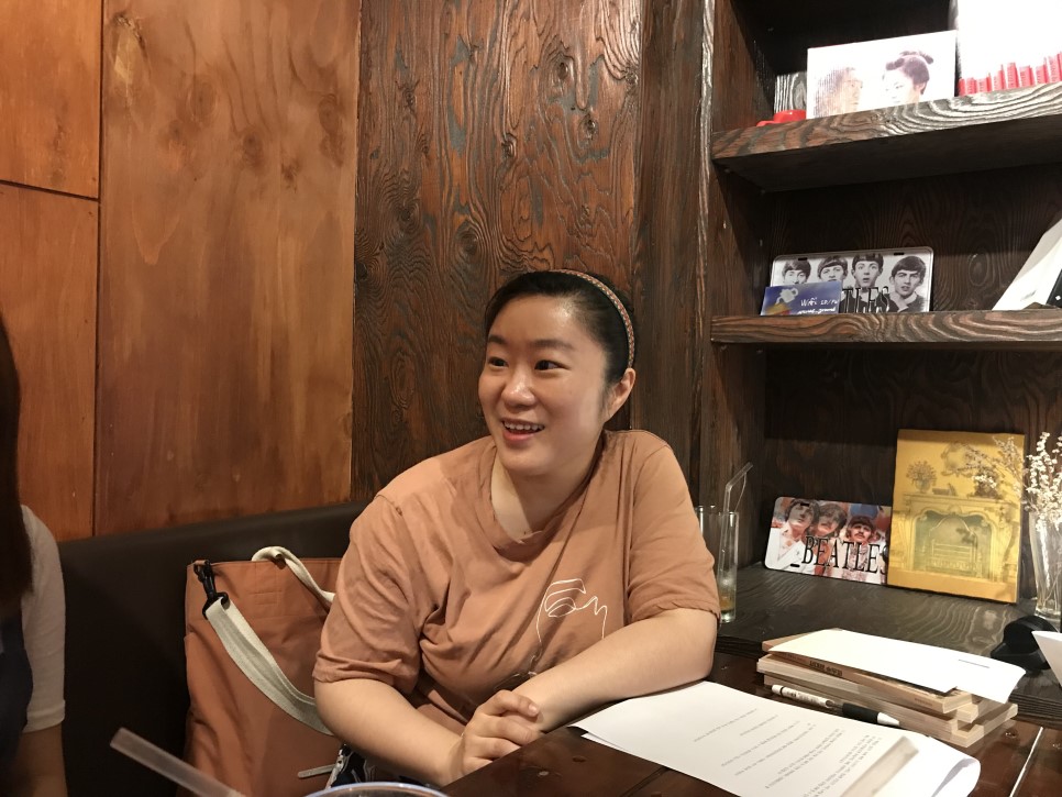 창작집단 3355팀 김문경씨