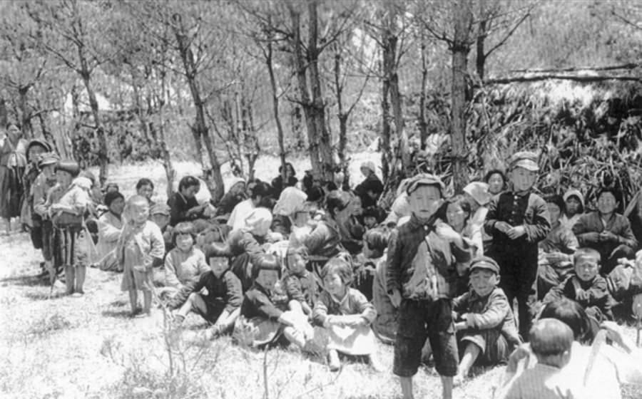 중산간지대로 피신한 제주 사람들