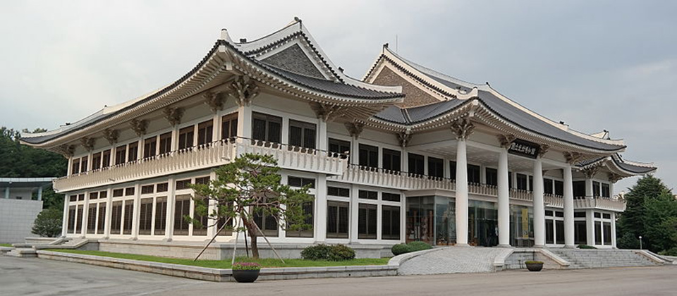 국립광주박물관 외부 전경 