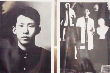 이상(李箱)의 모습 