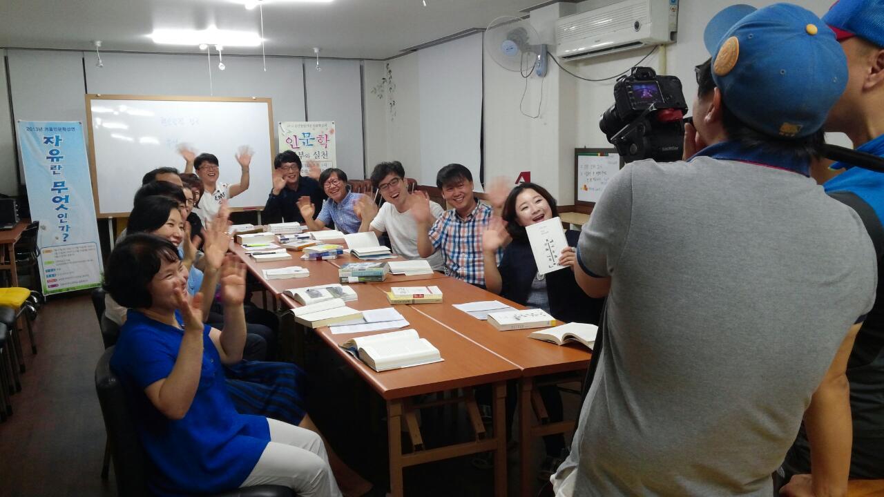 마산MBC 독서캠페인 촬영