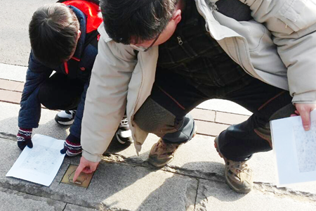대구근대골목에서 진행된 골목길 인문학 프로그램