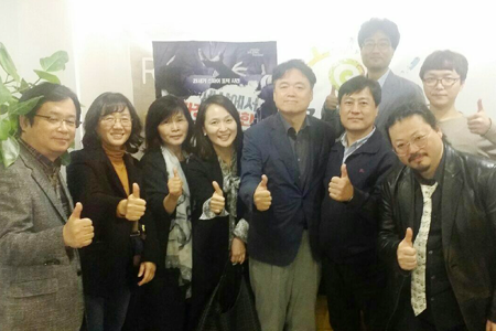 조합에서 진행한 영화 (자백) 상영회