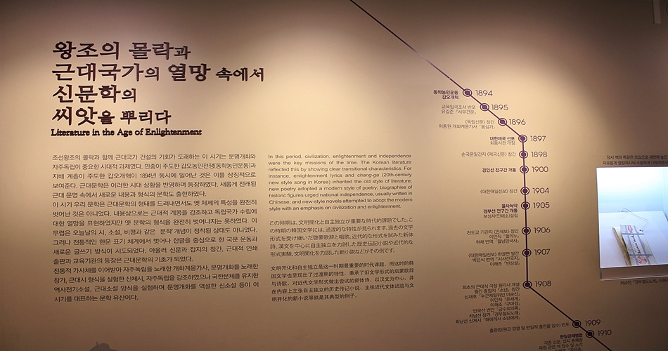 한국근대문학관 내부4