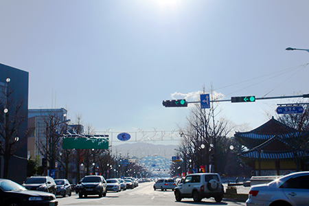 명주동 입구