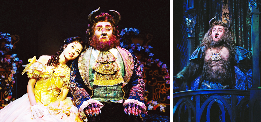 뮤지컬 미녀와 야수 의 장면ⓒDisney Theatrical Group
