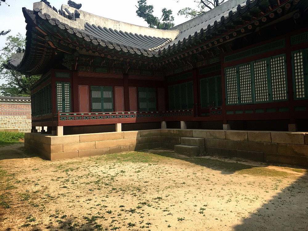 협길당의 후면 
