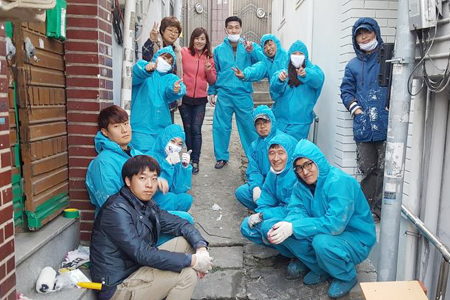 문화공장 회원들과 함께한 연탄나눔봉사활동