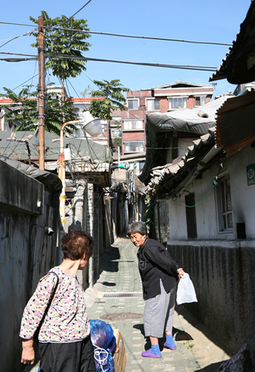 아현1동(2008) 골목모습
