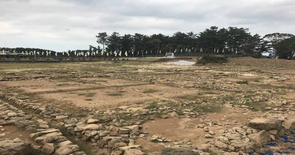 현재 발굴 작업 중인 항파두리내성터 ⓒ양혜영