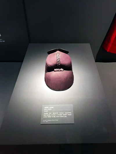 왕의 익선관(모자)
