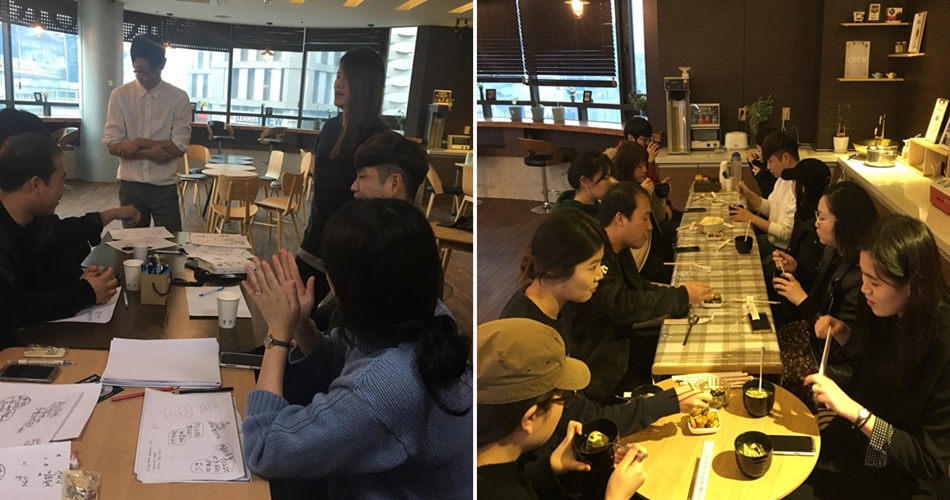 미라클 모닝콜 프로그램 참여자들