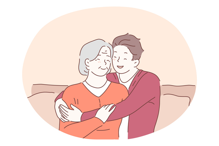 할머니와 손자