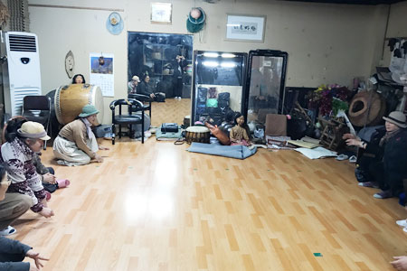 연습실 내부